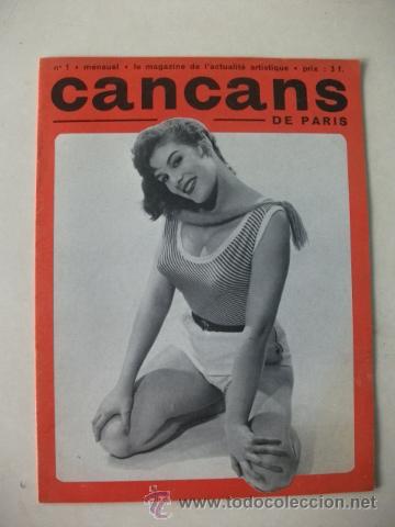 Coleccionismo de revistas y peri&oacute;dicos: CANCANS DE PARIS N&ordm; 1