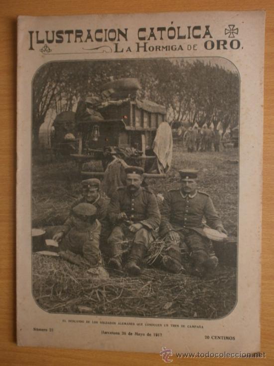 Coleccionismo de revistas y peri&oacute;dicos: LA HORMIGA DE ORO N&ordm;21.1917. VALENCIA, MADRID Y BARCELONA.