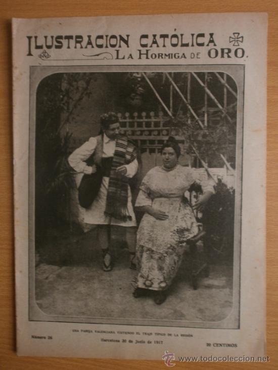 Coleccionismo de revistas y peri&oacute;dicos: LA HORMIGA DE ORO N&ordm;26.1917.CADIZ,GRANADA Y MADRTID,SAN SEBASTIAN,CATALU&Ntilde;A,SAN PEDRO APOSTOL.
