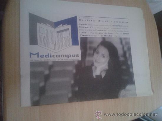 Collezionismo di Riviste e Giornali: N&uacute;mero 1 revista peri&oacute;dico universitaria Medicampus universidades catalanas 1994
