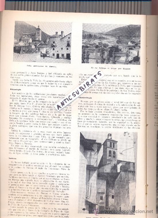 Coleccionismo de Revistas y Peri&oacute;dicos: REVISTA A&Ntilde;O 1933 BIESCAS CERAMISTA PEYRO JOAQUINA ZAMORA JOSE DE LAPAYESE