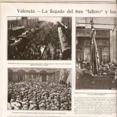 Coleccionismo de Revistas y Periódicos: AÑO 1927 FALLAS VALENCIA TREN FALLERO CANTAORS TOCAORS BAILES POPUALARES BOXEO UZCUDUN EN NUEVA YORK