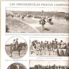 Coleccionismo de Revistas y Periódicos: AÑO 1927 FUTBOL ARENAS CLUB SEVILLA CORTIJO FIESTAS CAMPERAS GRUPA BRIGADA OBRERA MADRID MILITAR