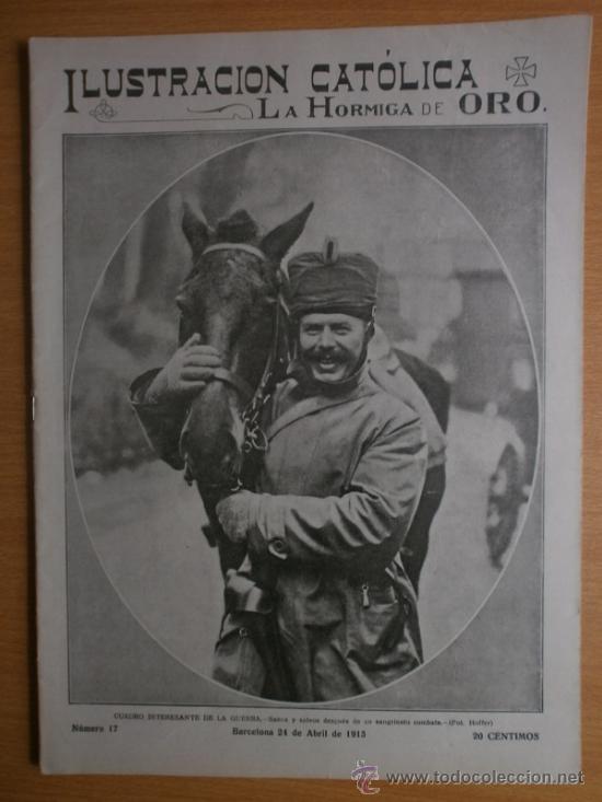 Coleccionismo de revistas y peri&oacute;dicos: LA HORMIGA DE ORO N&ordm;17.1915.BARCELONA-SE&Ntilde;OR DATO,MADRID,SEVILLA Y GRANADA,MARRUECOS Y ALEMANIA.