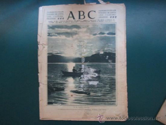 Coleccionismo de revistas y peri&oacute;dicos: Extraordinario del diario ABC- 4 septiembre de 1926. A&ntilde;o vigesimosegundo. (Deteriorado)