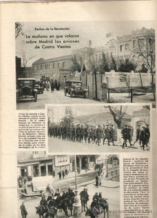 Sammeln von Zeitschriften und Zeitungen: A&Ntilde;O 1932 LA REPUBLICA ESPA&Ntilde;OLA JACA PAIS VASCO MADRID SEVILLA ALELUYAS ROBLEDO CAMPUZANO CAMPSA