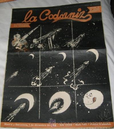 Coleccionismo de Revistas y Peri&oacute;dicos: LA CODORNIZ N&ordm; 1411, DE 1968