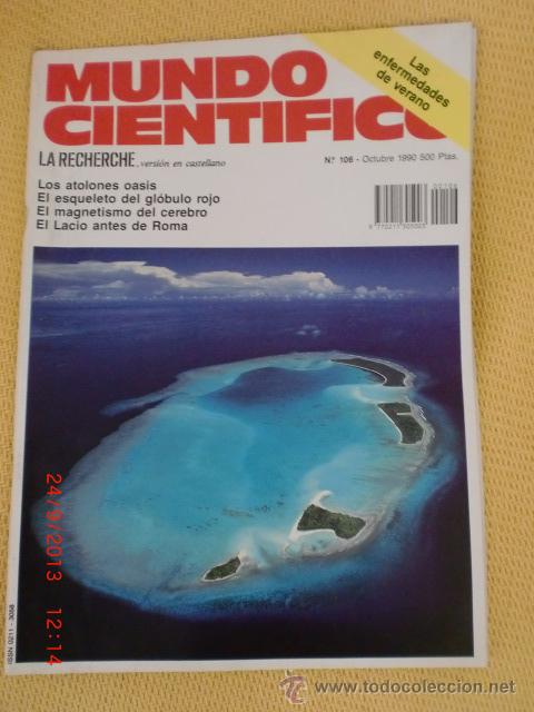 Collection Magazines and Newspapers: MUNDO CIENTIFICO, LA RECHERCHE, NUM 106 - OCTUBRE 1990