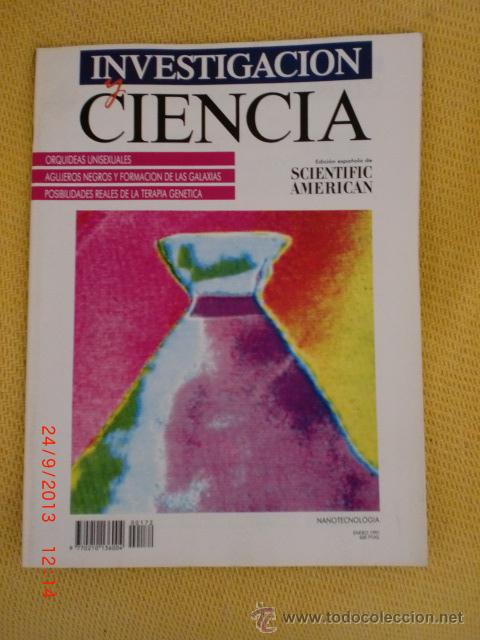 Coleccionismo de Revistas y Peri&oacute;dicos: INVESTIGACION Y CIENCIA ENERO 1991- NANOTECNOLOGIA