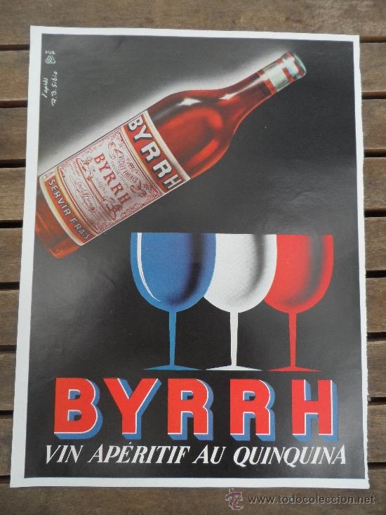 Coleccionismo de revistas y peri&oacute;dicos: APERITIVO BYRRH PUBLICIDAD RECORTE REVISTA A&Ntilde;OS 50
