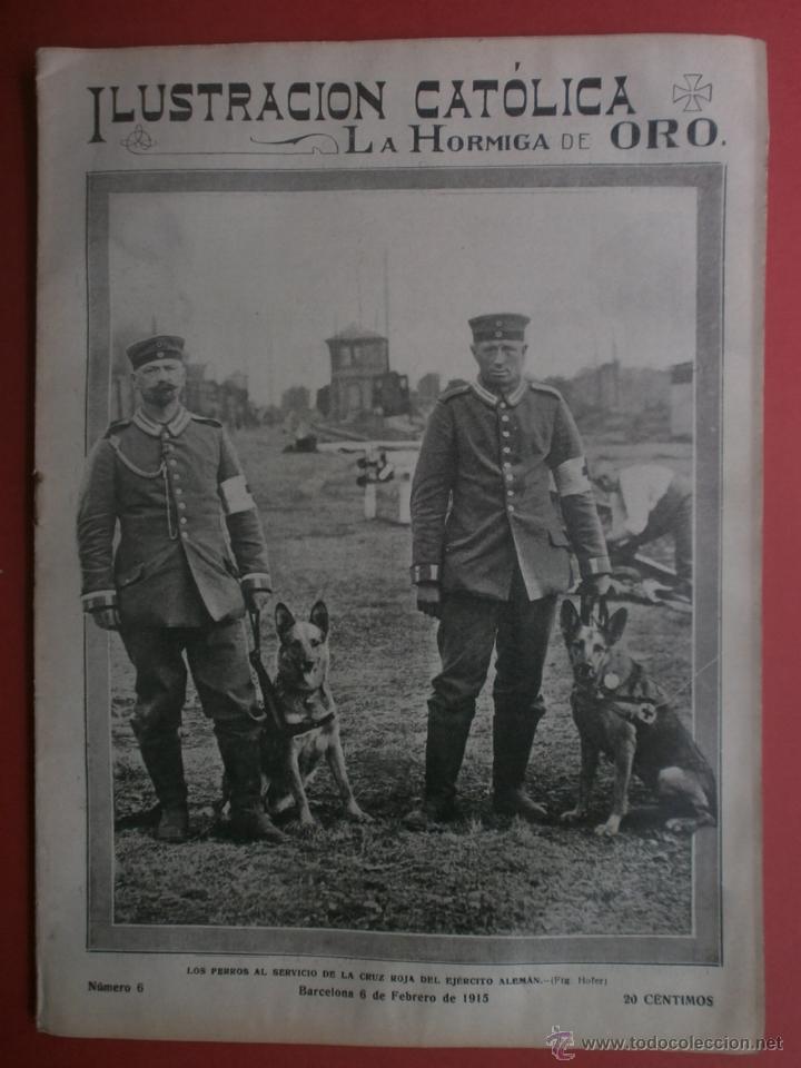 Coleccionismo de revistas y peri&oacute;dicos: LA HORMIGA DE ORO N&ordm;6.1915.DE LAS MISIONES DE LA CHINA,BARCELONA,NOTAS DE LA GUERRA,LOS TERREMOTOS.