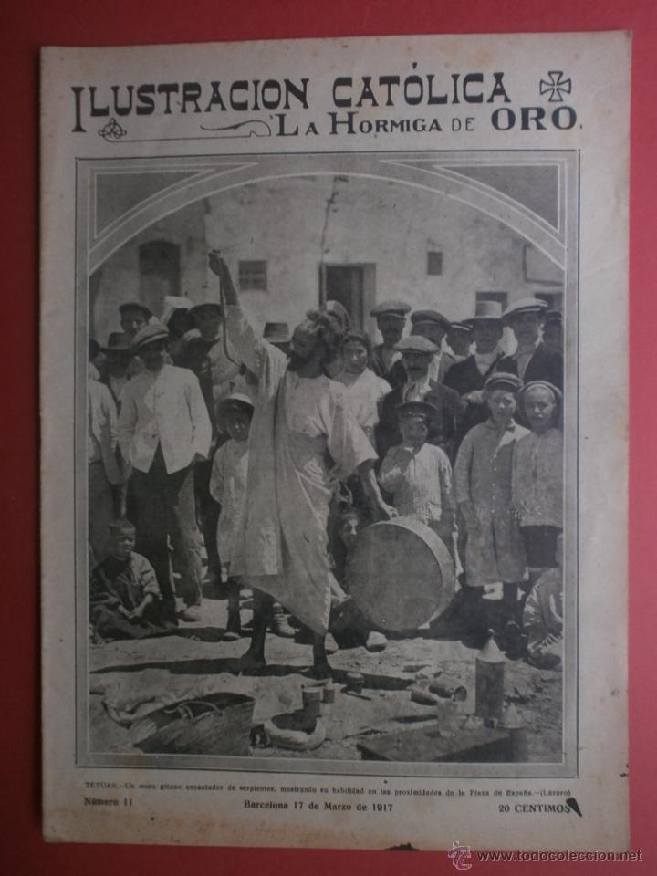 Coleccionismo de revistas y peri&oacute;dicos: LA HORMIGA DE ORO N&ordm;11.1917.SEVILLA INUNDADA,SABADELL,VALENCIA,MADRID,BARCELONA-SANTAS MISIONES.