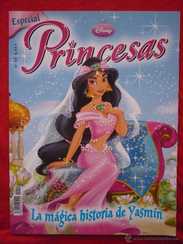 Coleccionismo de revistas y peri&oacute;dicos: REVISTA ESPECIAL DISNEY PRINCESAS N&ordm; 14 - LA MAGICA HISTORIA DE YASMIN - GENIAL ESTADO