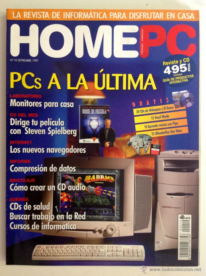 Collection Magazines and Newspapers: REVISTA PC HOME N&ordm; 10 SEPTIEMBRE 1997