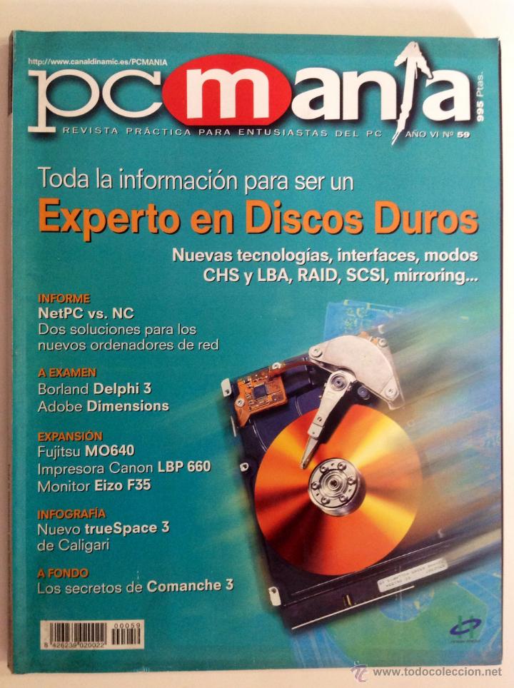 Colecionismo de Revistas e Jornais: REVISTA PC MAN&Iacute;A N&ordm;59 A&Ntilde;O VI