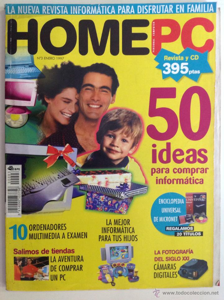 Sammeln von Zeitschriften und Zeitungen: REVISTA HOME PC N&ordm; 3 1997,50 IDEAS PARA COMPRAR INFORMATICA
