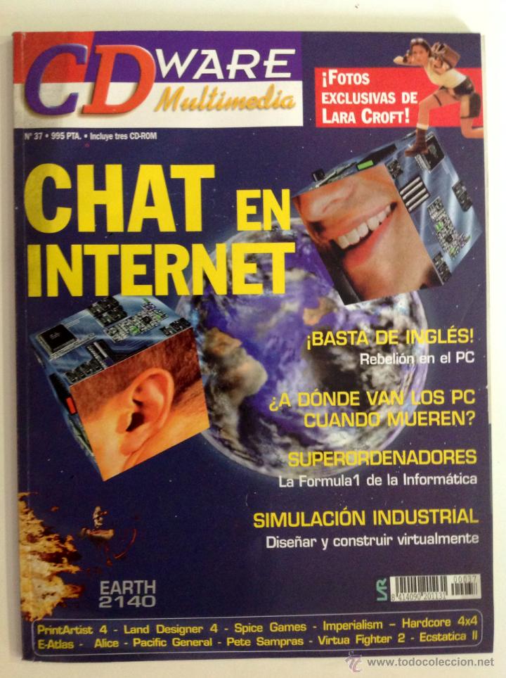 Sammeln von Zeitschriften und Zeitungen: REVISTA CD WARE MULTIMEDIA N&ordm; 37 CHAT EN INTERNET