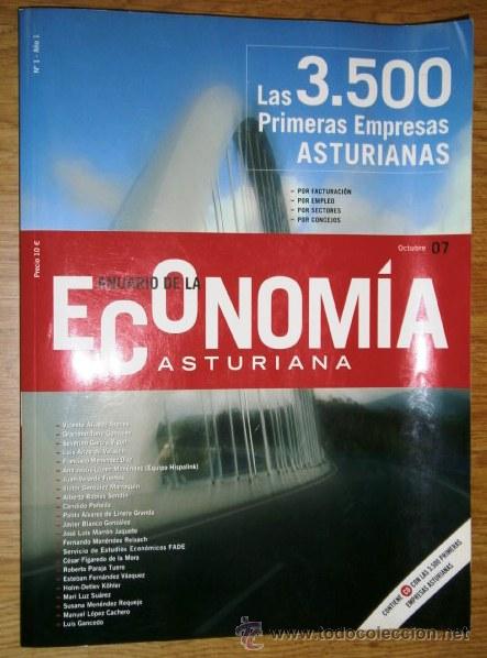 Coleccionismo de Revistas y Peri&oacute;dicos: Revista Anuario de la Econom&iacute;a Asturiana de Iniciativas de Marketing en 2007