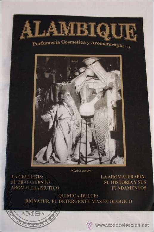 Colecionismo de Revistas e Jornais: Revista Alambique - Perfumeria, cosmetica y aromaterapia
