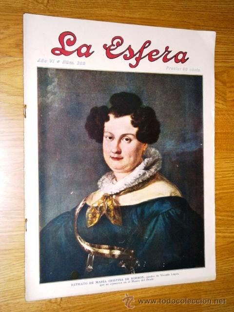 Coleccionismo de Revistas y Peri&oacute;dicos: Revista La Esfera N&ordm;302 (A&ntilde;o VI) de 11 de Octubre de 1919 en Madrid