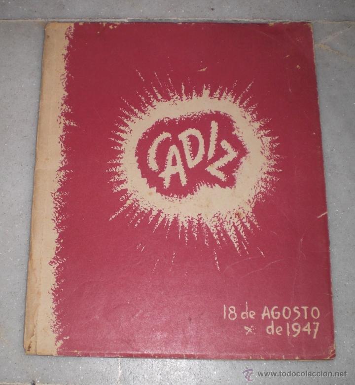 Collectionnisme de Revues et Journaux: Cadiz la m&aacute;rtir. Magnifica revista monogr&aacute;fica sobre la explosi&oacute;n de Cadiz de 1947.Editada en 1948