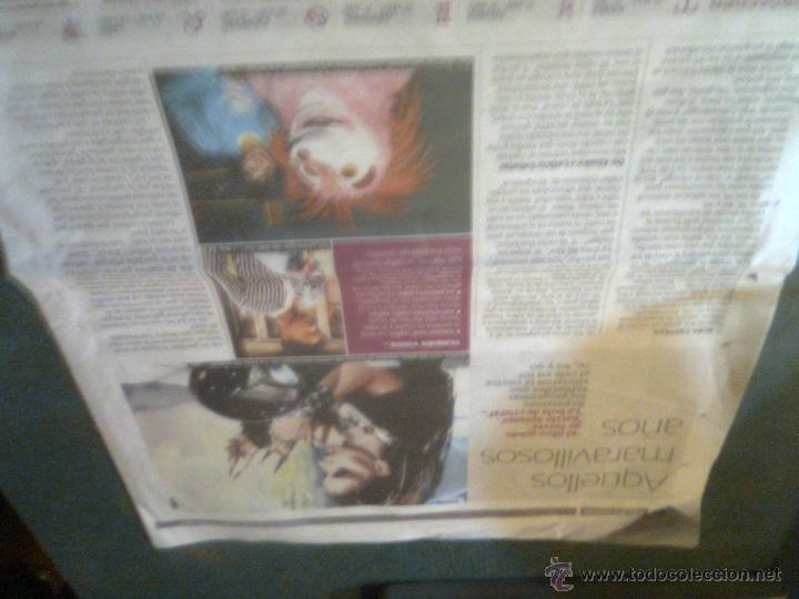 Coleccionismo de Revistas y Peri&oacute;dicos: Aquellos maravillosos a&ntilde;os. Bola de cristal, barrio sesamo, etc. Articulo diario Monta&ntilde;&eacute;s