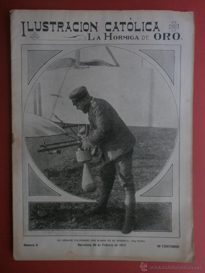 Coleccionismo de revistas y peri&oacute;dicos: LA HORMIGA DE ORO N&ordm;8.1915.CARNAVAL,MUERTE DE LEROY BEAULIEU,CLAUSURA DEL CONGRESO-PRENSA NO DIARIA.