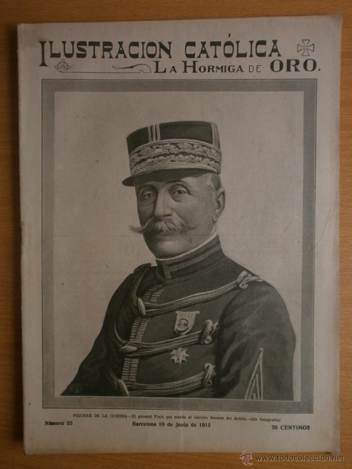 Coleccionismo de revistas y peri&oacute;dicos: LA HORMIGA DE ORO N&ordm;25.1915.BARCELONA,BODAS DE ORO,MADRID,FIESTA DE LA FLOR,GUERRA-ALEMANIA-FRANCIA.