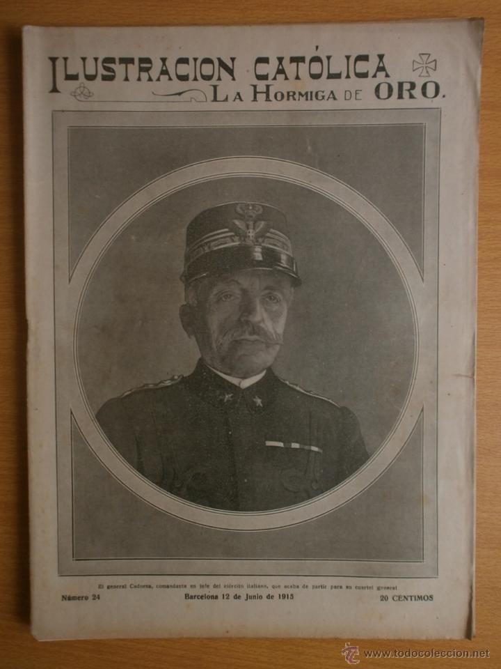 Coleccionismo de revistas y peri&oacute;dicos: LA HORMIGA DE ORO N&ordm;24.1915.FESTIVIDAD DEL CORPUS,MADRID-FIESTA-ENTIERRO-BATALLA DE FLORES.