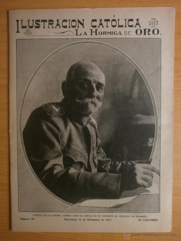 Coleccionismo de revistas y peri&oacute;dicos: LA HORMIGA DE ORO N&ordm;50.1915.MADRID-ESTRENO-HERMANOS DE SAN FELIPE NERI,TETUAN-PASCUA MORA,LA GUERRA.