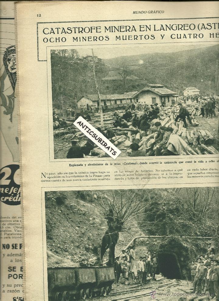 Colecionismo de Revistas e Jornais: REVISTA A&Ntilde;O 1931 MUERTOS EN LANGREO ASTURIAS MAFIA AL CAPONE CHICAGO JABON LA CIBELES GAL H. MARRERO