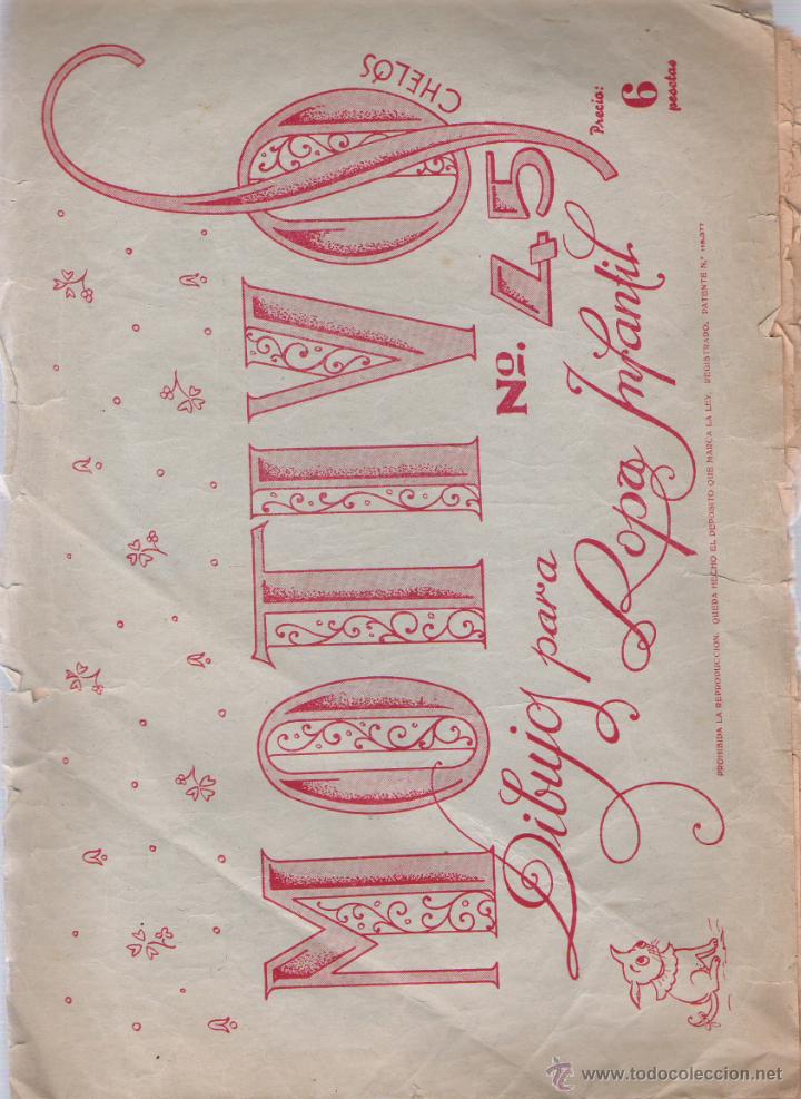 Collectionnisme de Revues et Journaux: MOTIVOS CHELOS N&ordm; 45 - DIBUJOS PARA ROPA INFANTIL