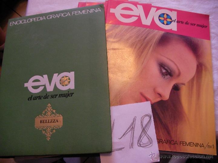 Collectionnisme de Revues et Journaux: ENCICLOPEDIA GRAFICA FEMENINA - EVA EL ARTE DE SER MUJER - 20 FASCICULOS