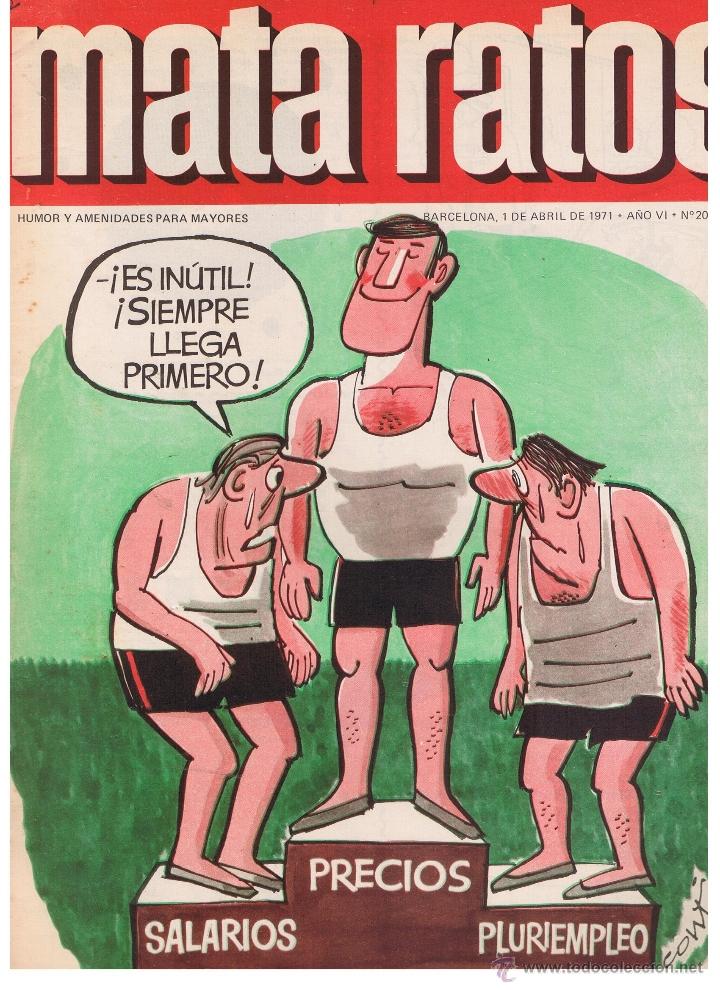 Coleccionismo de Revistas y Peri&oacute;dicos: MATA RATOS. NUMERO 200. IBERO MUNDIAL. (B/A48)