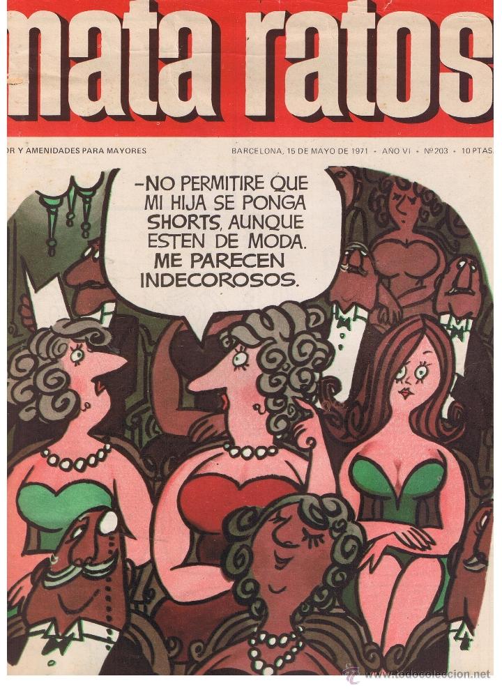 Coleccionismo de Revistas y Peri&oacute;dicos: MATA RATOS. NUMERO 203. IBERO MUNDIAL. (B/A48)
