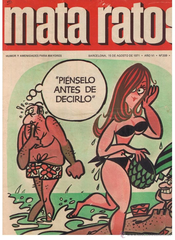 Coleccionismo de Revistas y Peri&oacute;dicos: MATA RATOS. NUMERO 209. IBERO MUNDIAL. (B/A48)