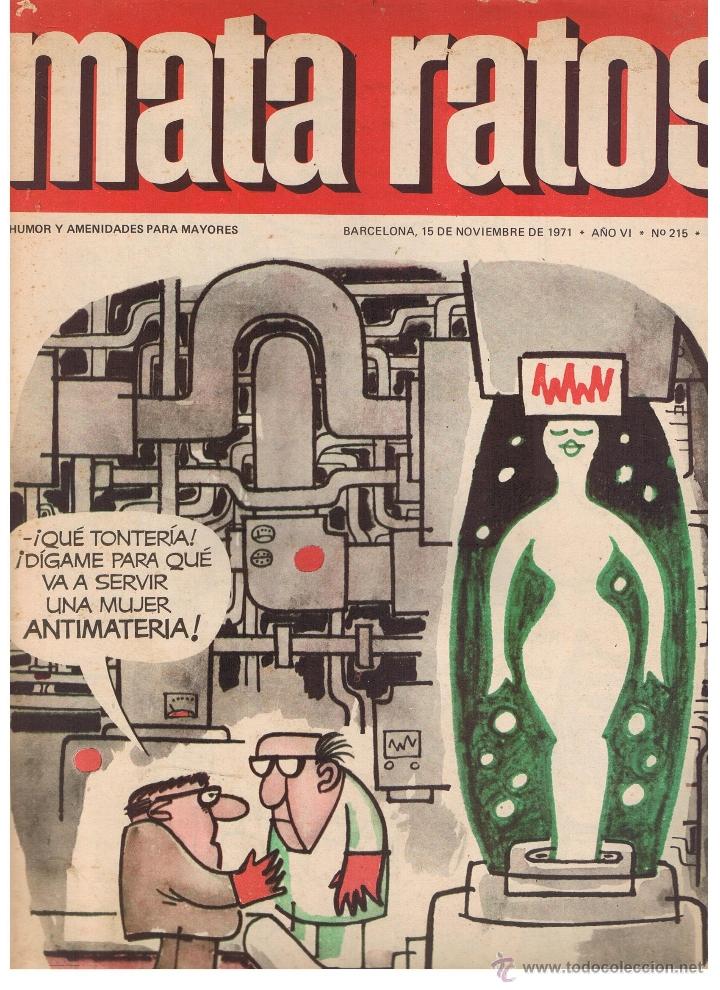 Coleccionismo de Revistas y Peri&oacute;dicos: MATA RATOS. NUMERO 215. IBERO MUNDIAL. (B/A48)