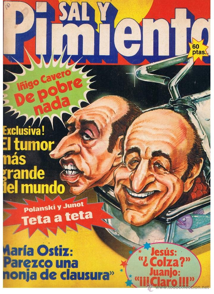 Coleccionismo de Revistas y Peri&oacute;dicos: SAL Y PIMIENTA. NUMERO 101. GRUPO ZETA 1981