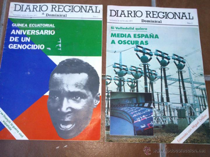 Collectionnisme de Revues et Journaux: SUPLEMENTO DOMINICAL DE DIARIO REGIONAL VALLADOLID.1977/78.fotos,art&iacute;culos.