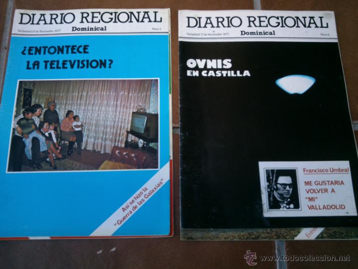 Collectionnisme de Revues et Journaux: SUPLEMENTO DOMINICAL DE DIARIO REGIONAL VALLADOLID.1977/78.fotos,art&iacute;culos.