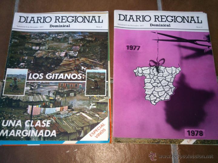 Collectionnisme de Revues et Journaux: SUPLEMENTO DOMINICAL DE DIARIO REGIONAL VALLADOLID.1977/78.fotos,art&iacute;culos.