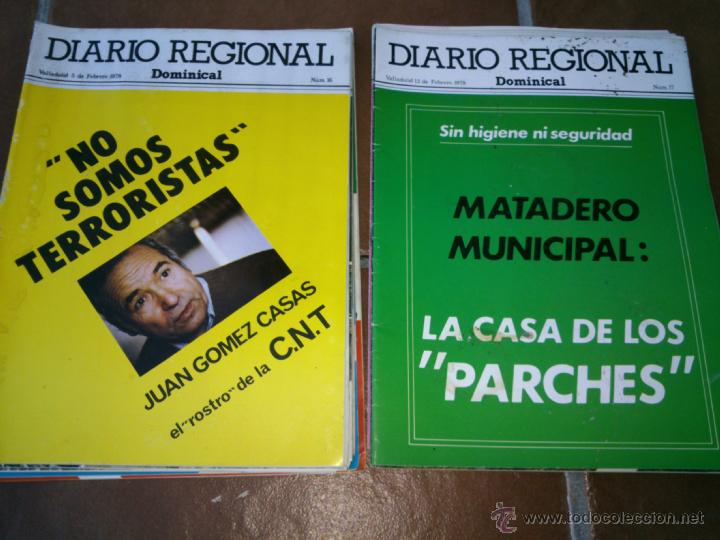 Collectionnisme de Revues et Journaux: SUPLEMENTO DOMINICAL DE DIARIO REGIONAL VALLADOLID.1977/78.fotos,art&iacute;culos.