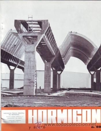 Collection Magazines and Newspapers: HORMIGON Y ACERO. N&ordm;98. 1er trimestre de 1971. Asociaci&oacute;n T&eacute;cnica Espa&ntilde;ola del Pretensado.