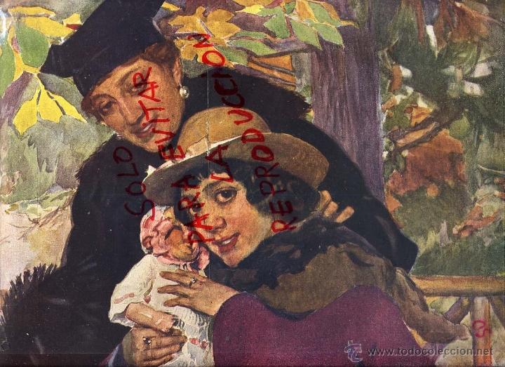 Collectionnisme de Revues et Journaux: F.ALBERTI 1917 NI&Ntilde;A Y MU&Ntilde;ECA  2 HOJAS REVISTA
