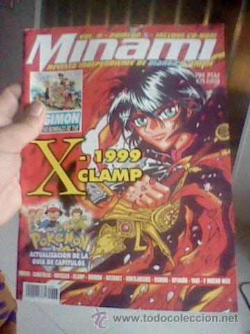 Coleccionismo de revistas y peri&oacute;dicos: Manga anime revista Minami vol II n&ordm; 5  Digimon 1999 Clamp Pokemon