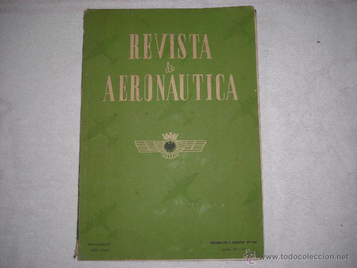 Coleccionismo de Revistas y Peri&oacute;dicos: REVISTA DE AERONAUTICA 1945 PUBLICADA POR EL MINISTERIO DEL AIRE