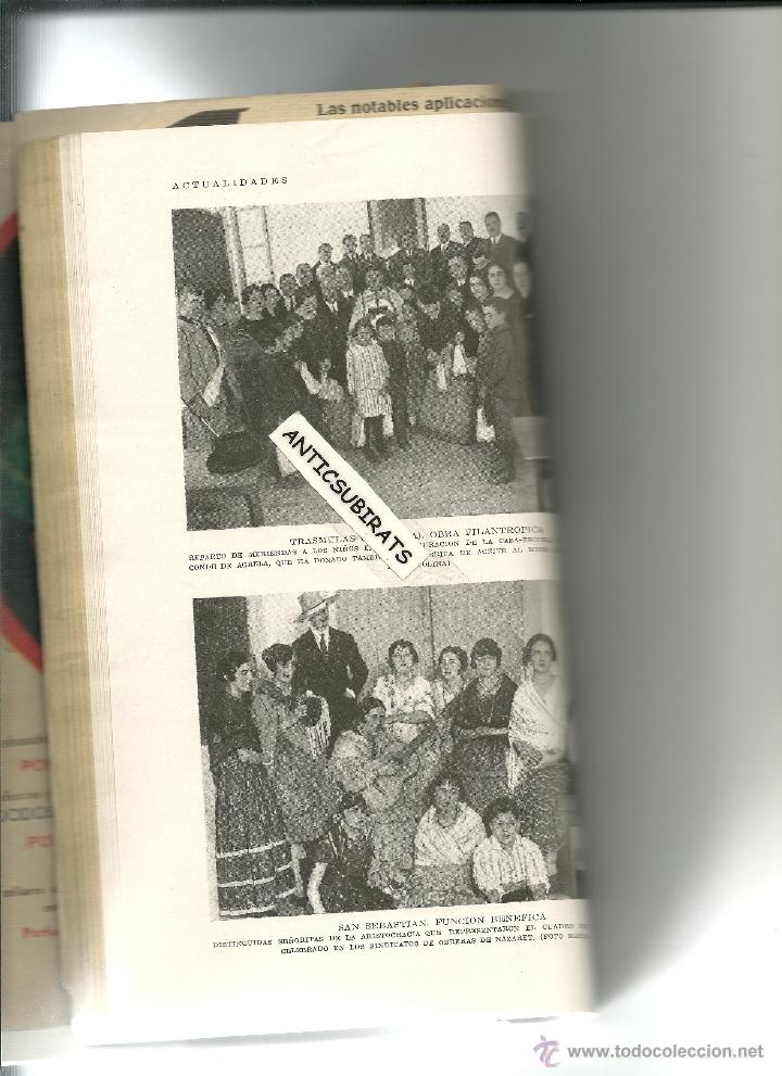 Coleccionismo de Revistas y Peri&oacute;dicos: REVISTA A&Ntilde;O 1926 CONDE DE AGRELA EN TRASMULAS ELISIA RUIZ ROMERO JULIANITO ROMEA PARRA JULIO