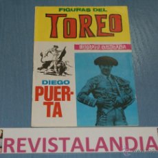 Coleccionismo de Revistas y Periódicos: FIGURAS DEL TOREO DIEGO PUERTA AÑO 1965 LOTE 19. Lote 39983618
