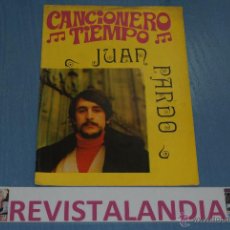 Coleccionismo de Revistas y Periódicos: CANCIONERO JUAN PARDO AÑO 1972 LOTE 19. Lote 40159998
