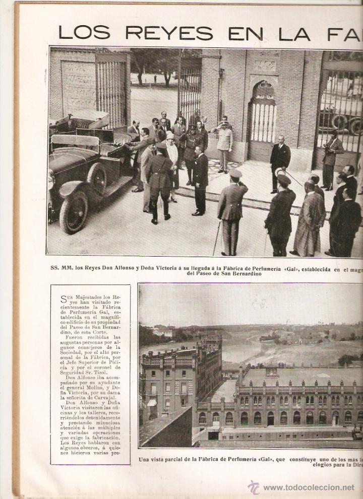 Collection Magazines and Newspapers: A&Ntilde;O 1925 ALEGRIA DE ORIA TREN BILBAO CHAUFFEURS INCENDIO GRANADA FABRICA PERFUMERIA GAL LITRI BAEZ